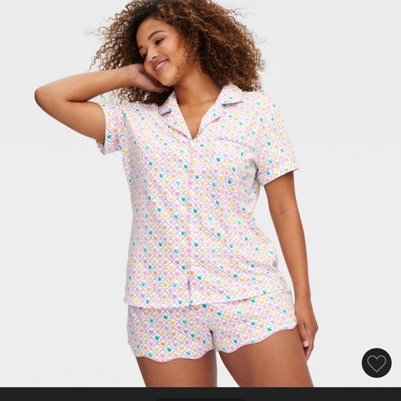 Target Roller Rabbit Pajamas heart pattern - Picture 4 of 4